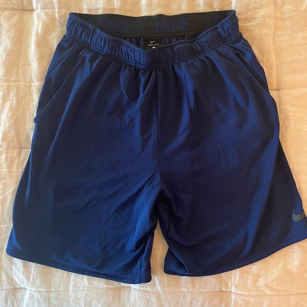 Nike Men's Blue Athletic Shorts